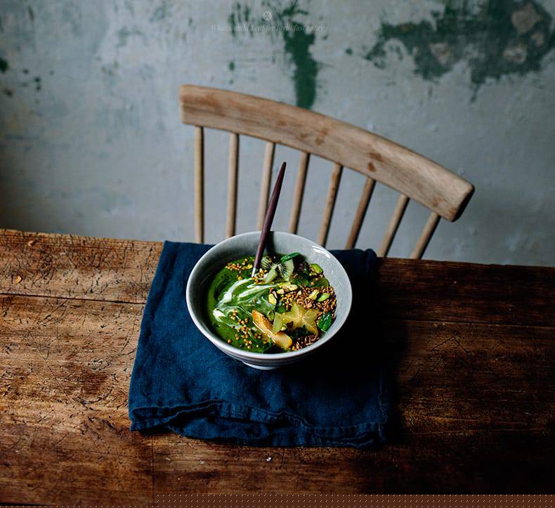 Emergency morning green bowl