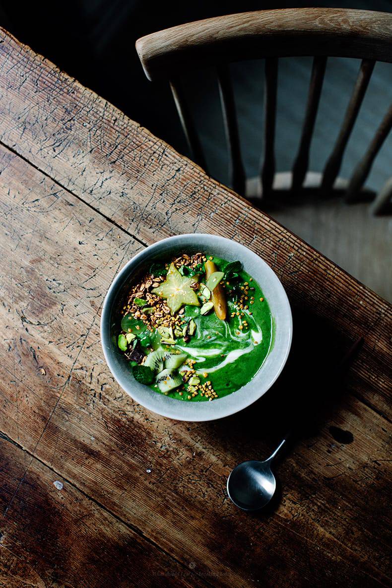 Emergency morning green bowl